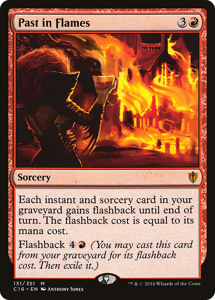 Past in Flames (C16-131)  - Commander 2016