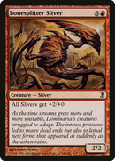 Bonesplitter Sliver (TSP-149)  Foil - Time Spiral