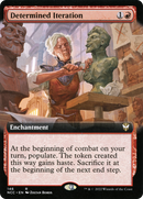 Determined Iteration (Extended Art) (NCC-146) - New Capenna Commander: (Extended Art)