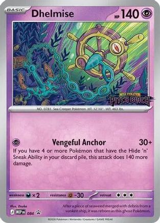 Dhelmise 084 - Holofoil ME Mega Evolution Promo