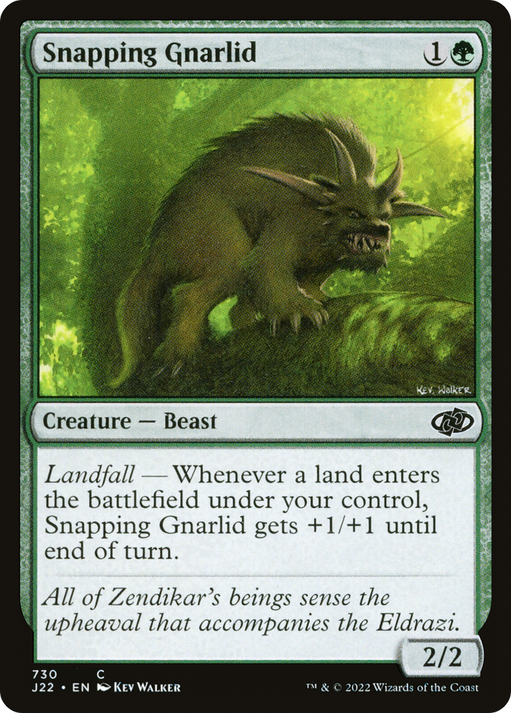 Snapping Gnarlid (J22-730)  - Jumpstart 2022