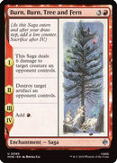 Burn, Burn, Tree and Fern (HOB-090)  Foil - The Hobbit