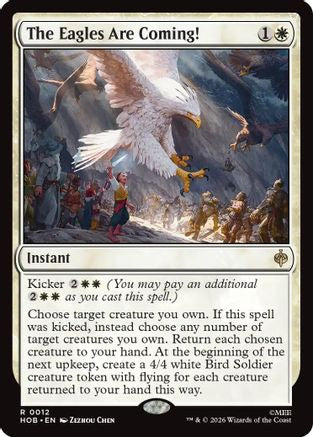 The Eagles Are Coming! (HOB-012)  Foil - The Hobbit