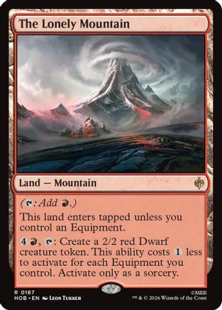 The Lonely Mountain (HOB-187)  - The Hobbit