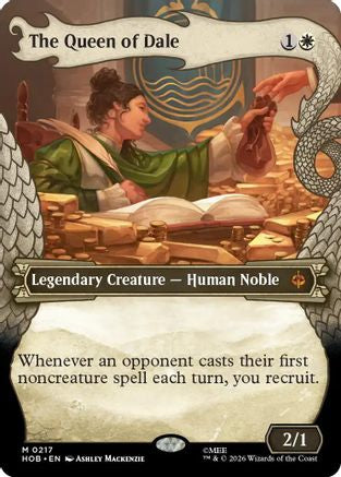 The Queen of Dale (Showcase) (HOB-217)  Foil - The Hobbit