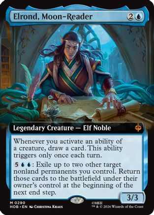 Elrond, Moon-Reader (Extended Art) (HOB-290)  - The Hobbit
