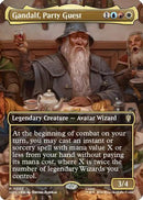 Gandalf, Party Guest (Borderless) (HOC-002)  Foil - The Hobbit: Eternal-Legal
