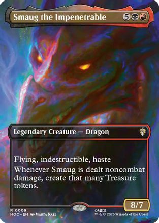 Smaug the Impenetrable (Borderless) (HOC-009)  - The Hobbit: Eternal-Legal