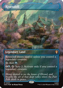 Rivendell (Borderless) (Surge Foil) (HOC-091)  Foil - The Hobbit: Eternal-Legal