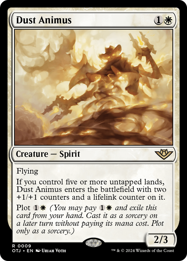 Dust Animus (OTJ-009)  Foil - Outlaws of Thunder Junction