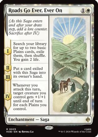 Roads Go Ever, Ever On (HOB-025)  - The Hobbit