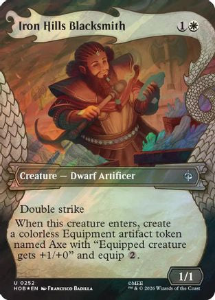 Iron Hills Blacksmith (Showcase) (Surge Foil) (HOB-252)  Foil - The Hobbit