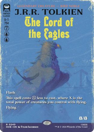 The Lord of the Eagles (Borderless) (HOB-240)  Foil - The Hobbit