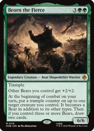 Beorn the Fierce (HOB-119)  - The Hobbit