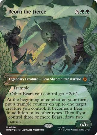 Beorn the Fierce (Showcase) (Surge Foil) (HOB-266)  Foil - The Hobbit