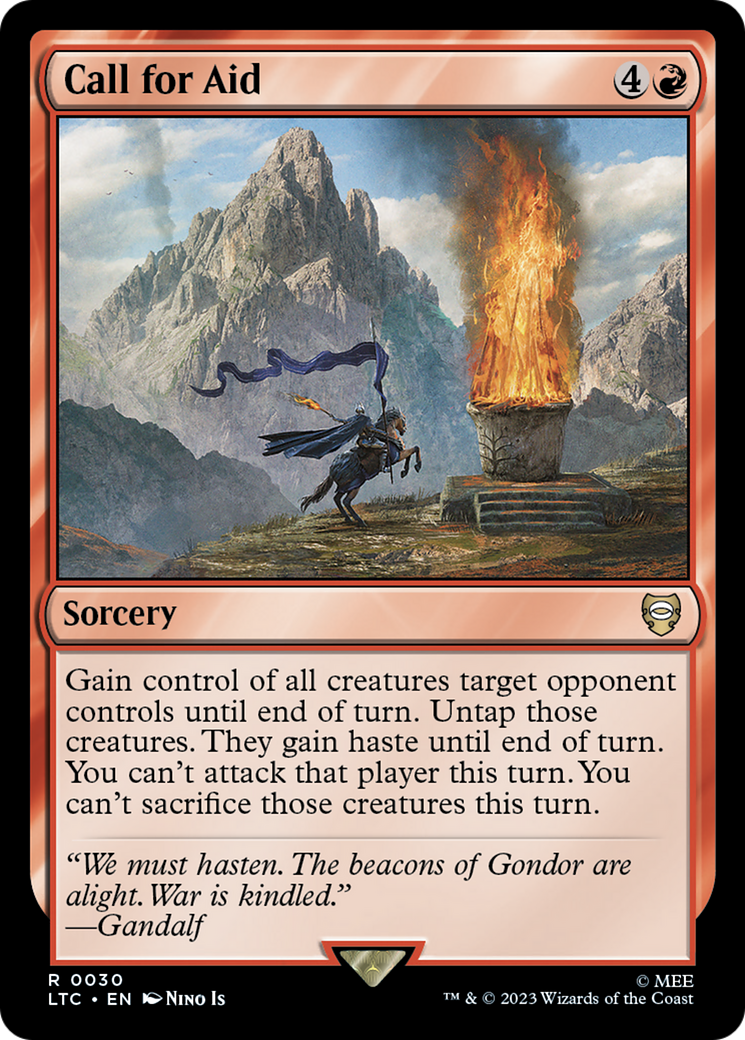 Call for Aid (LTC-030)  - Tales of Middle-earth Commander
