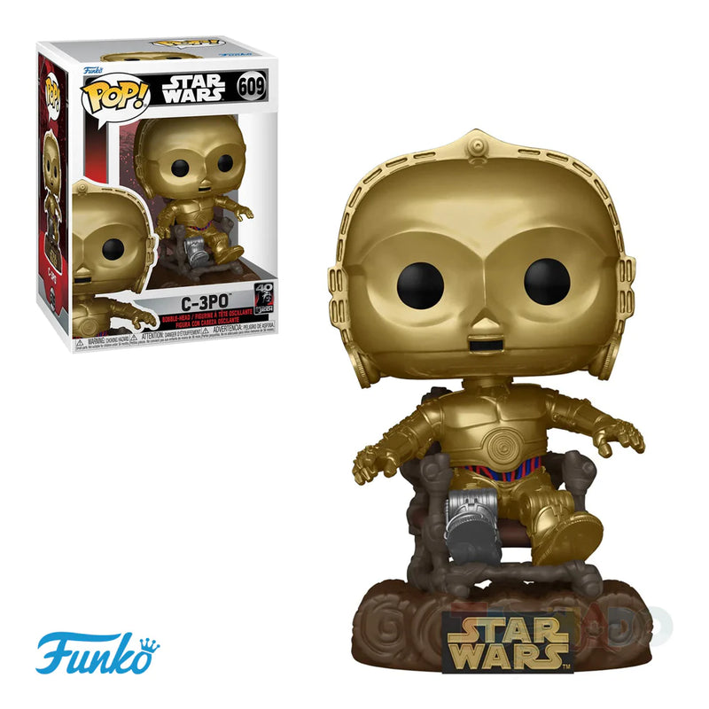 Funko Pop! Star Wars: Return of the Jedi - C3PO in Chair