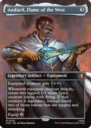 Anduril, Flame of the West (Borderless) (HOC-039)  Foil - The Hobbit: Eternal-Legal