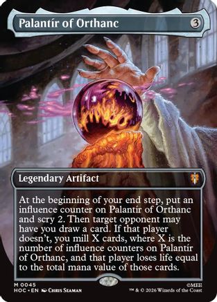 Palantir of Orthanc (Borderless) (HOC-045)  - The Hobbit: Eternal-Legal