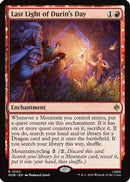 Last Light of Durin's Day (HOB-103)  Foil - The Hobbit