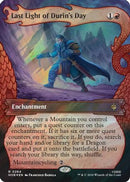 Last Light of Durin's Day (Showcase) (Surge Foil) (HOB-264)  Foil - The Hobbit