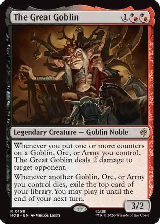 The Great Goblin (HOB-158)  - The Hobbit