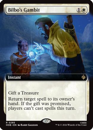 Bilbo's Gambit (Extended Art) (HOB-285)  - The Hobbit
