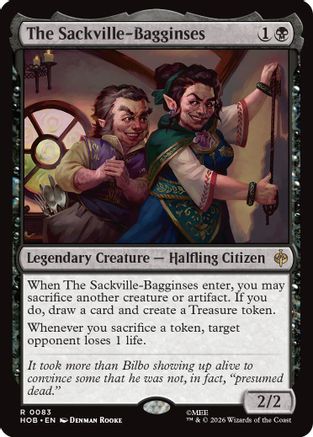 The Sackville-Bagginses (HOB-083)  Foil - The Hobbit