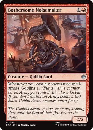 Bothersome Noisemaker (HOB-089)  Foil - The Hobbit