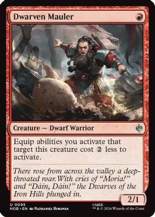Dwarven Mauler (HOB-095)  - The Hobbit