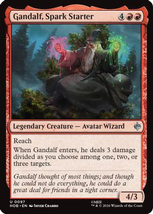 Gandalf, Spark Starter (HOB-097)  - The Hobbit