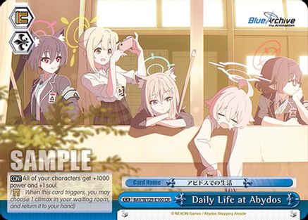 Daily Life at Abydos (BAV/W129-E100) - Blue Archive The Animation