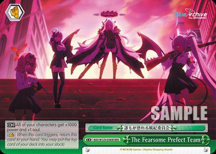 The Fearsome Prefect Team (RRR) (BAV/W129-E040R) - Blue Archive The Animation