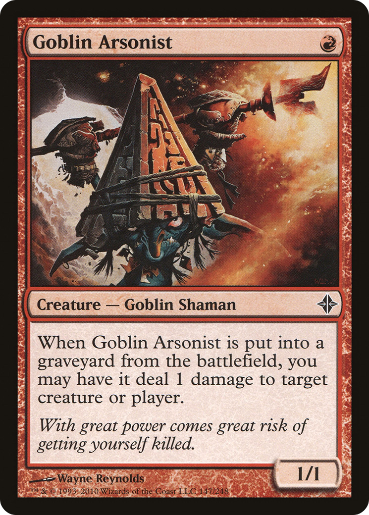 Goblin Arsonist (ROE-147)  - Rise of the Eldrazi
