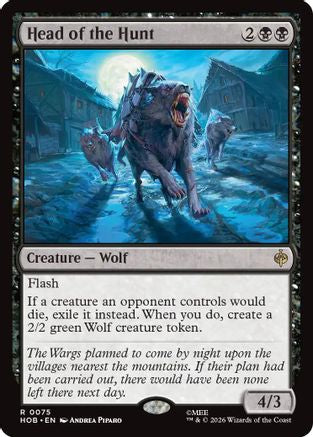Head of the Hunt (HOB-075)  Foil - The Hobbit