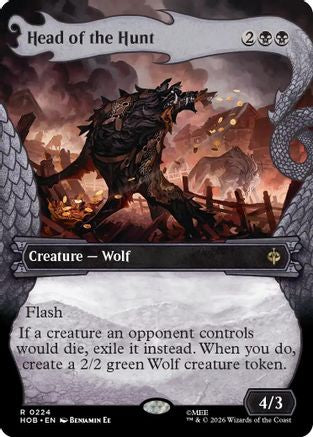 Head of the Hunt (Showcase) (HOB-224)  Foil - The Hobbit