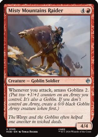 Misty Mountains Raider (HOB-105)  - The Hobbit