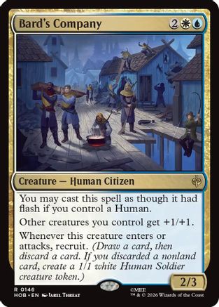 Bard's Company (HOB-146)  Foil - The Hobbit