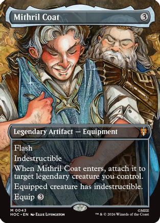 Mithril Coat (Borderless) (HOC-043)  Foil - The Hobbit: Eternal-Legal