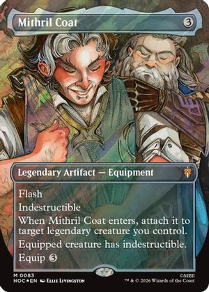 Mithril Coat (Borderless) (Surge Foil) (HOC-083)  Foil - The Hobbit: Eternal-Legal