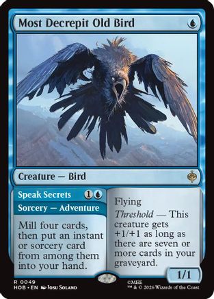 Most Decrepit Old Bird (HOB-049)  - The Hobbit