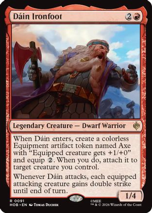 Dain Ironfoot (HOB-091)  - The Hobbit