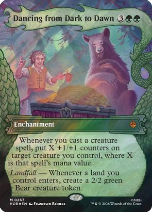 Dancing from Dark to Dawn (Showcase) (Surge Foil) (HOB-267)  Foil - The Hobbit