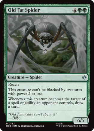 Old Fat Spider (HOB-132)  Foil - The Hobbit