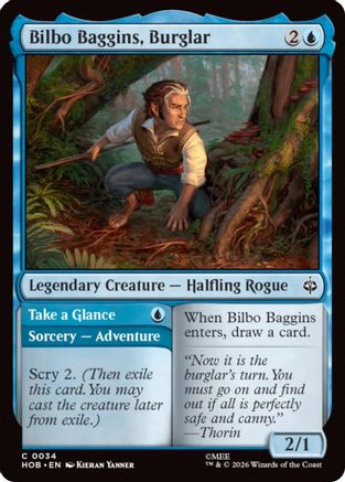 Bilbo Baggins, Burglar (HOB-034)  - The Hobbit