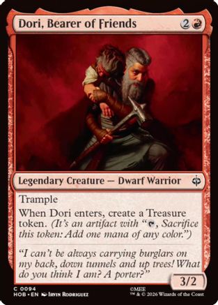 Dori, Bearer of Friends (HOB-094)  - The Hobbit
