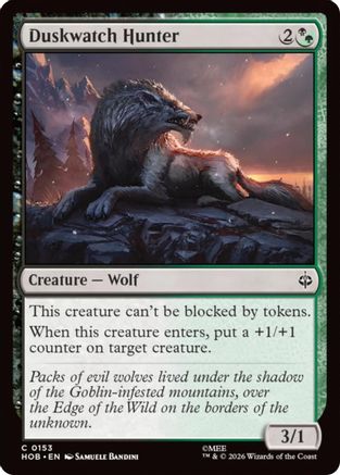 Duskwatch Hunter (HOB-153)  Foil - The Hobbit