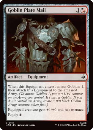 Goblin Plate Mail (HOB-157)  - The Hobbit