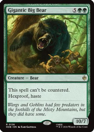 Gigantic Big Bear (HOB-126)  Foil - The Hobbit