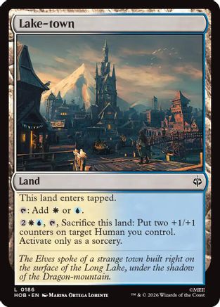 Lake-town (HOB-186)  Foil - The Hobbit